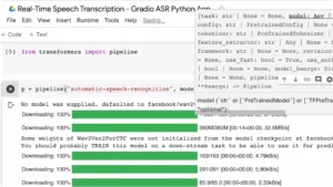 How to Build a Real-Time Speech-to-Text Streaming App with Hugging Face? screenshot 3