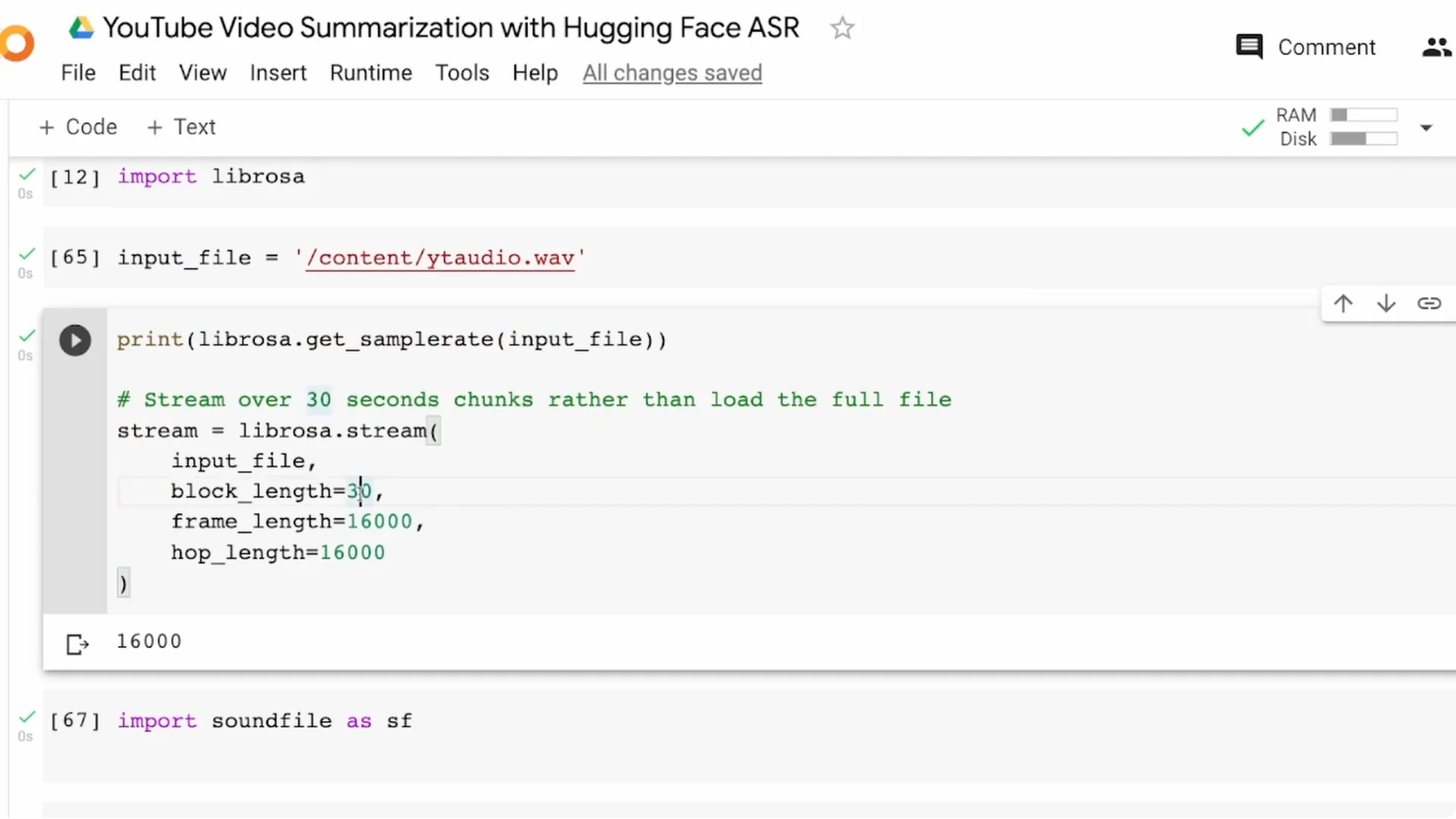 How to Summarize YouTube Transcripts Using Hugging Face ASR? screenshot 9