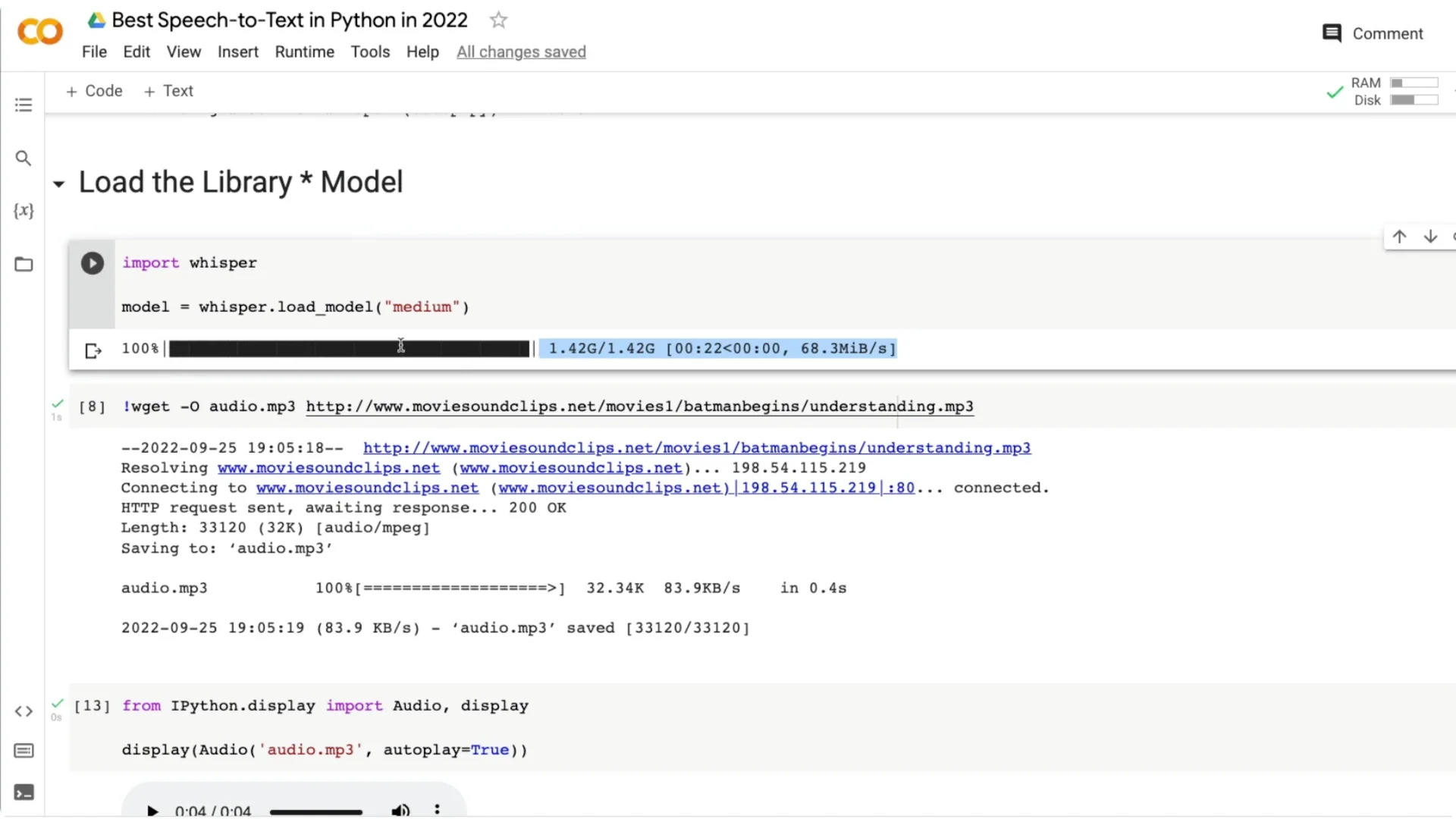 Create a Speech-to-Text Project in Just 3 Python Lines Using OpenAI Whisper screenshot 3