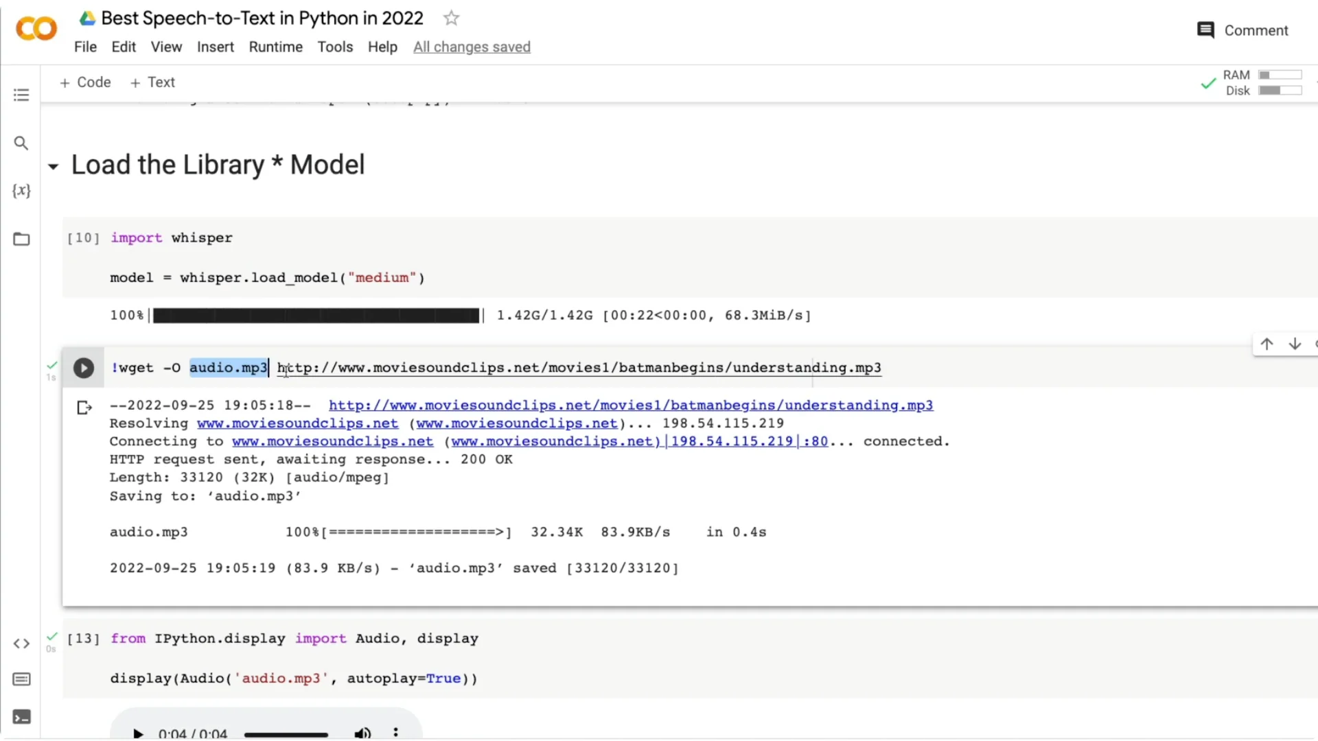Create a Speech-to-Text Project in Just 3 Python Lines Using OpenAI Whisper screenshot 4