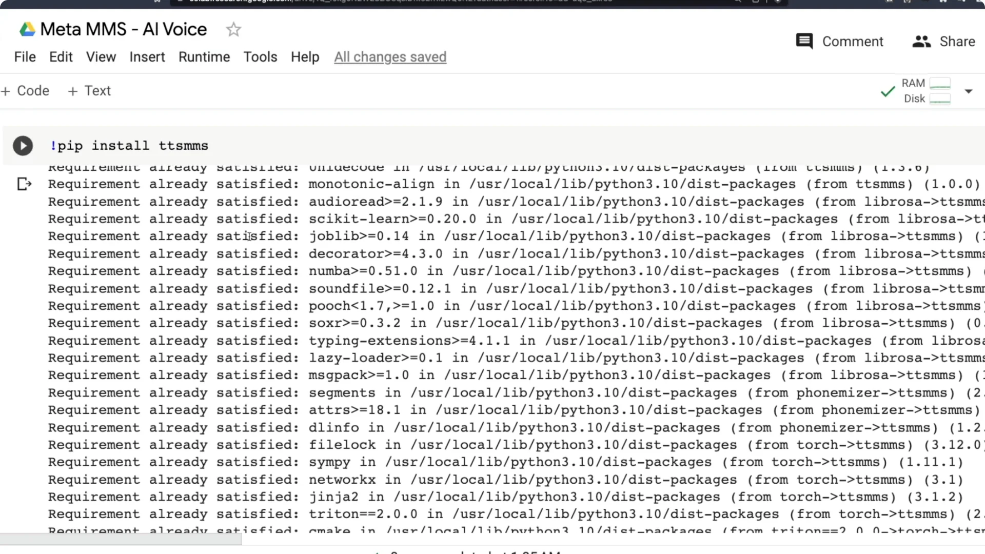 Free AI Voice Generator with Meta AI MMS screenshot 1