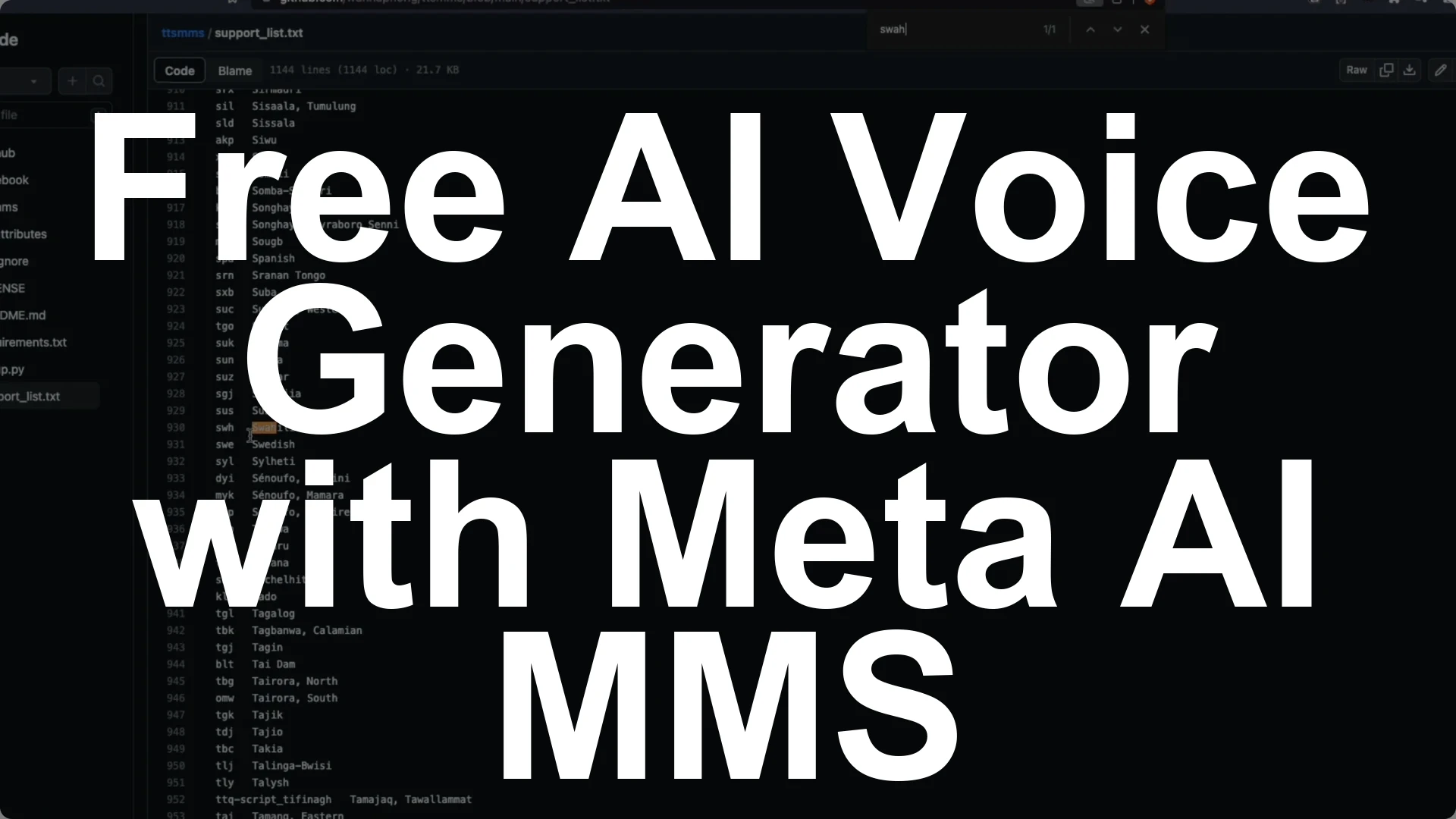 Free AI Voice Generator with Meta AI MMS - Featured Image