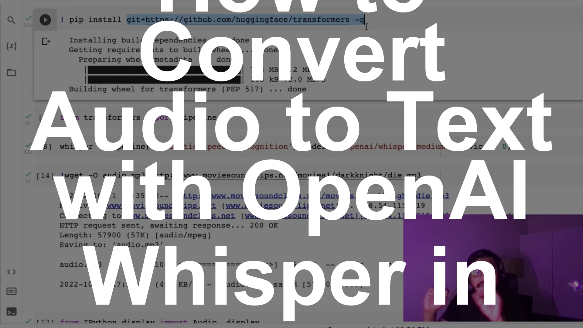 How to Convert Audio to Text with OpenAI Whisper in Python - Featured Image