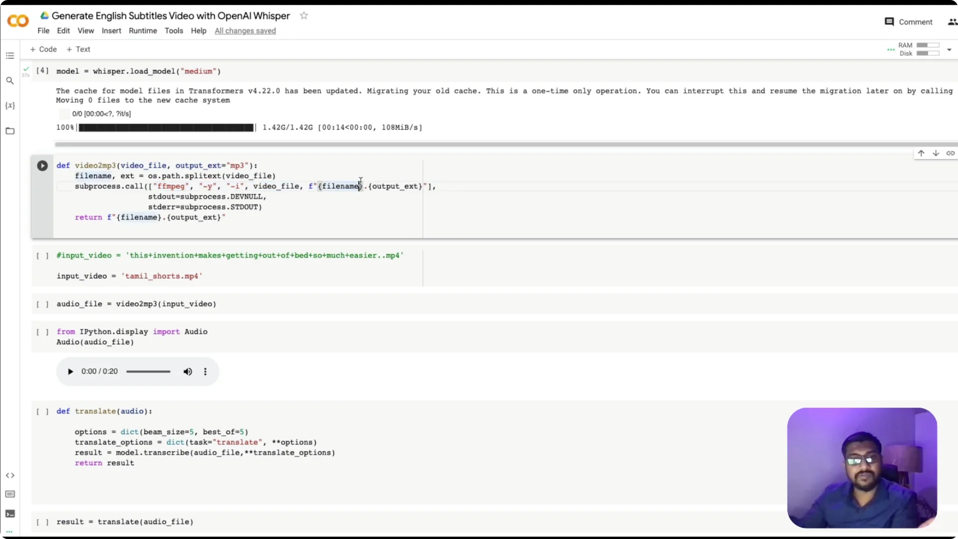 How to Use OpenAI Whisper for AI Video Subtitle Captioning? screenshot 7