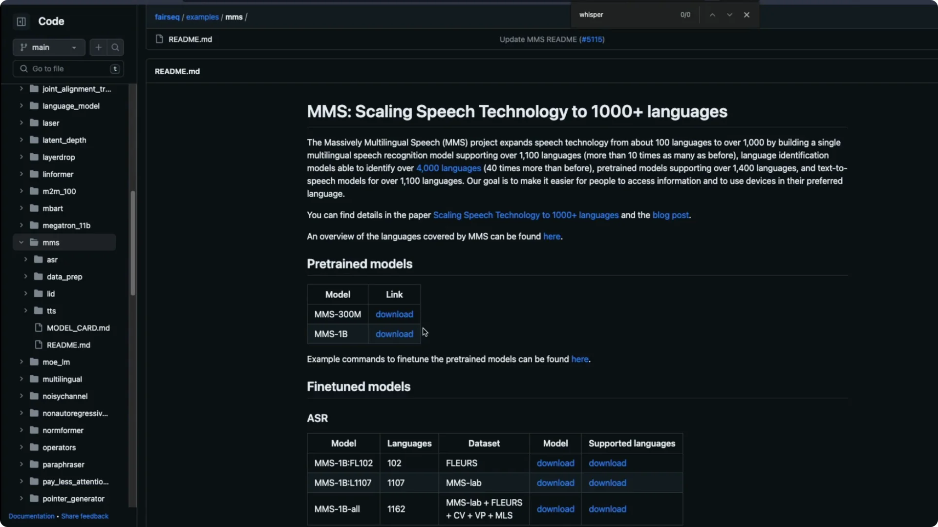 Inside Meta’s Massive New MMS AI Speech Model screenshot 5