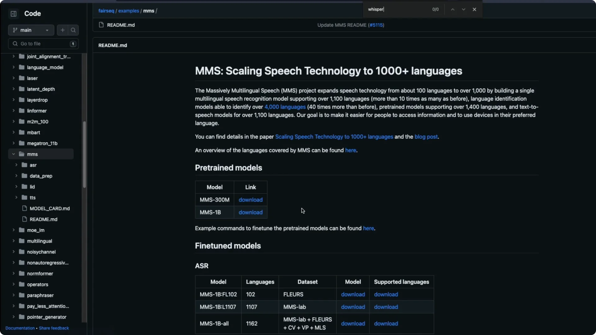 Inside Meta’s Massive New MMS AI Speech Model screenshot 6