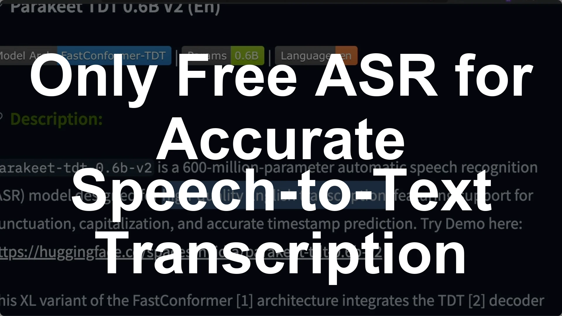 Only Free ASR for Accurate Speech-to-Text Transcription - Featured Image
